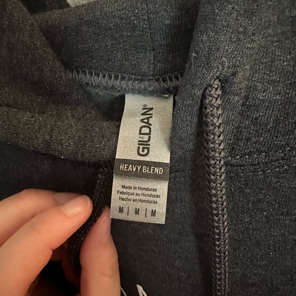 Grey “Bonfire Hoodie” size medium - Picture 2 of 3